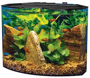 tetra crescent acrylic aquarium kit m